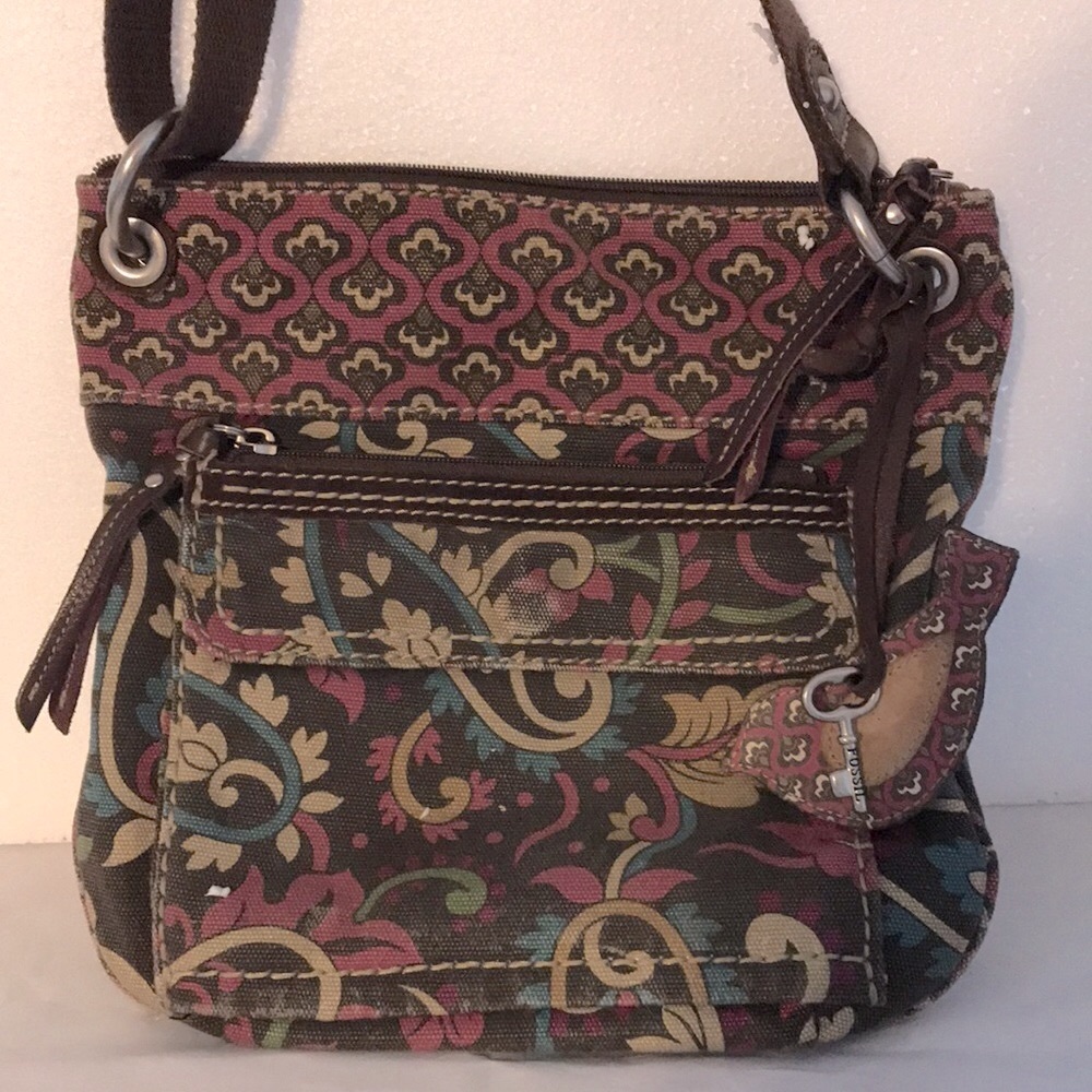 FOSSIL Canvas shoulder bag